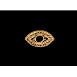 Islamic Gold Necklace 'Eye' Element