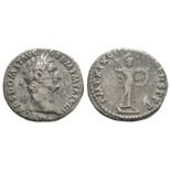 Domitian - Minerva Denarius