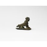 Roman Sitting Panther Statuette