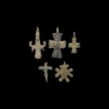 Byzantine Cross Pendant Collection