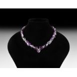 Natural History - Amethyst Bead Necklace