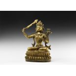 Tibetan Gilt Buddha Figure