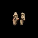 Parthian Terracotta Head Group