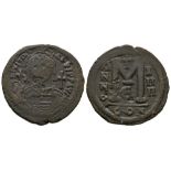 Justinian I - Large M Follis