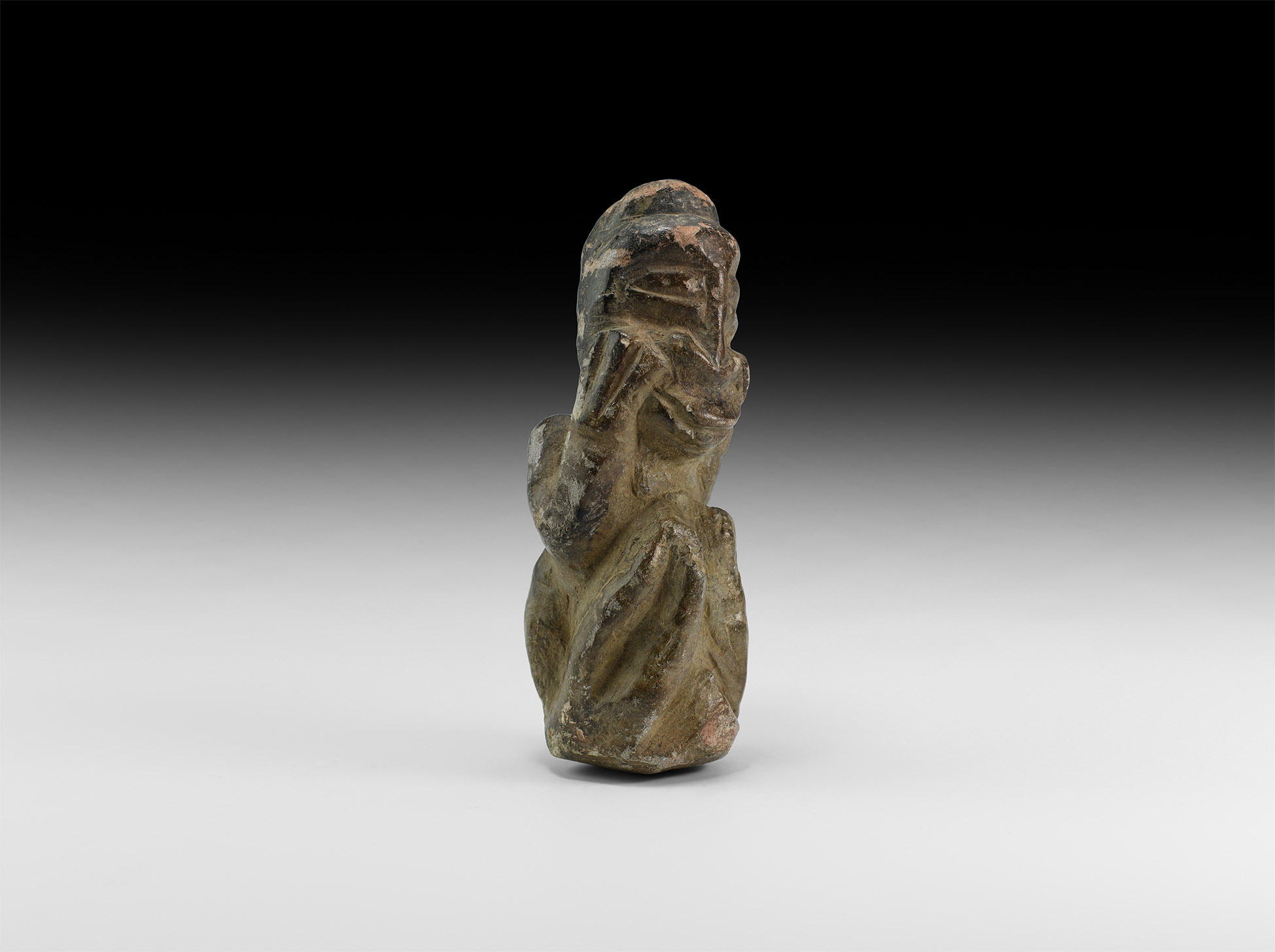 Ethnographic West Africa Sitting Figure