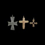 Byzantine Cross Pendant Collection