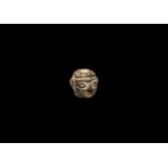 Phoenician Head Bead