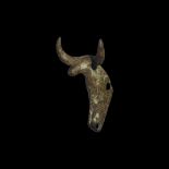 Iron Age Celtic Bull's Head Mount