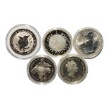 Elizabeth II - Silver Commemoratives and Bullion Issues [5]