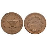 USA - New York - 1863 - Civil War Token Cent