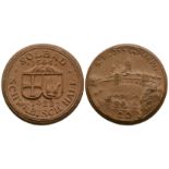 Germany - 1922 - Ceramic 20 Marks Token