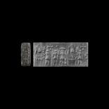 Western Asiatic Cylinder Seal with Figures