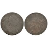 George III - 1775 - Evasion Halfpenny