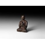 Chinese Rosewood Buddha Statue