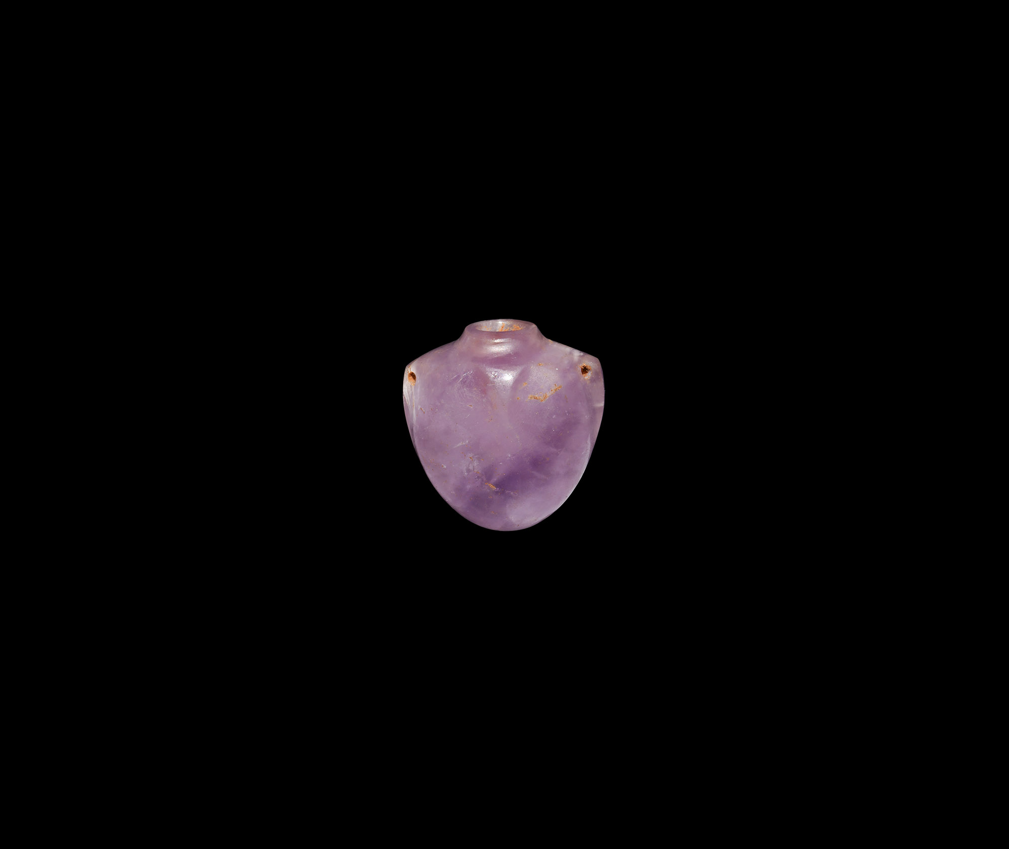 Egyptian Amethyst Miniature Vessel