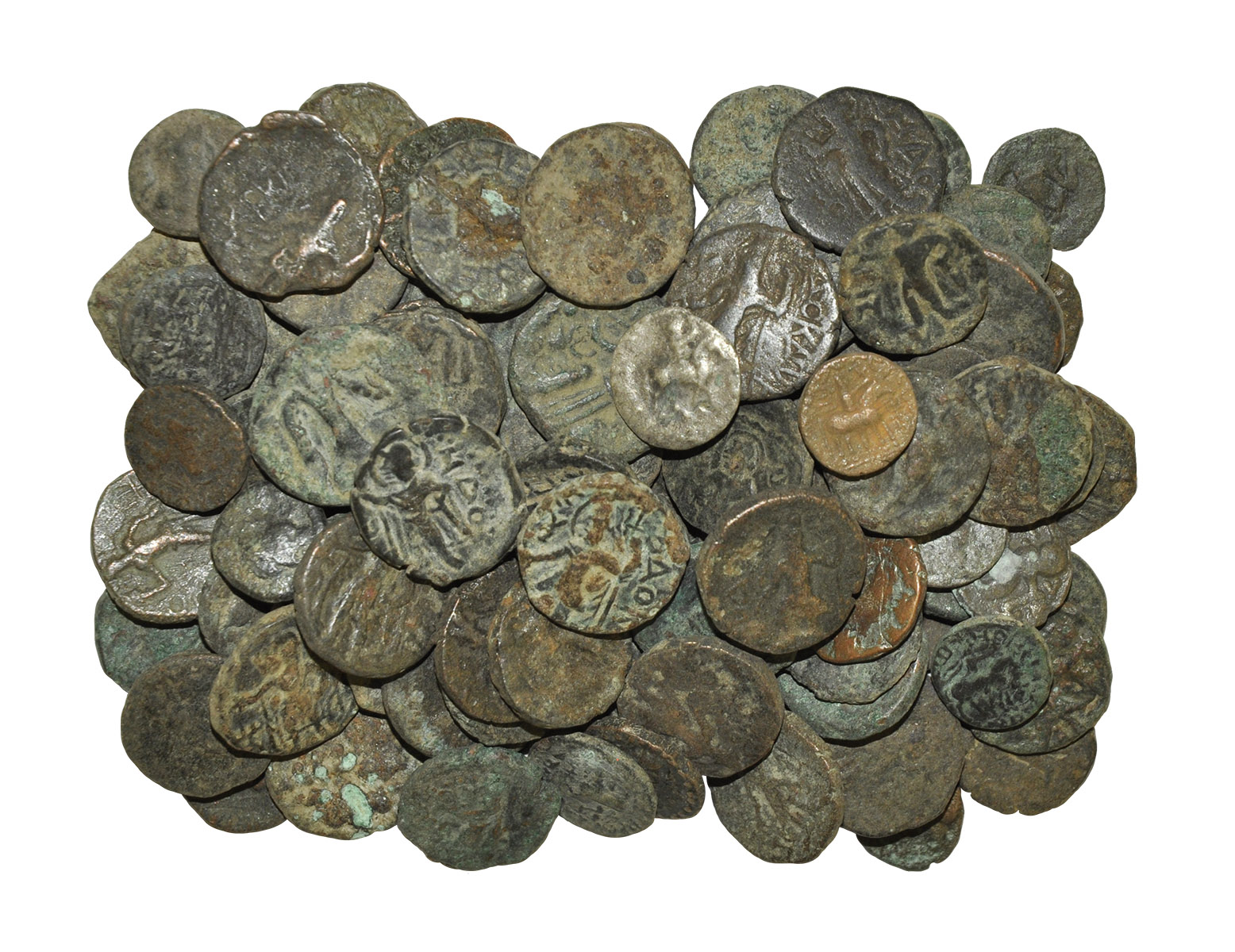 India - Kushan Mixed Coppers Group [100]