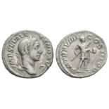 Severus Alexander - Emperor Standing Denarius