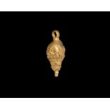 Roman Gold Filigree Pendant