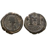 Justinian I - Large M Follis