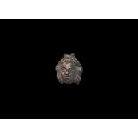 Roman Silver Face Mount