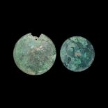 Roman Mirror Disc Pair