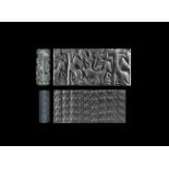 Western Asiatic Cylinder Seal Group with Animals