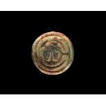 Roman Stamp with Snakes