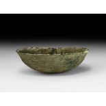 Roman Shallow Bronze Bowl