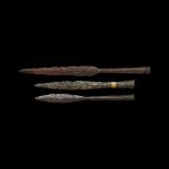 Viking Decorated Spearhead Collection