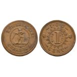 USA - New York - Bridgens - Civil War Token Cent