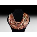 Natural History - Large Onyx Bead Necklace String Group