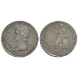 Charles II - 1665 - Silver Pattern Farthing