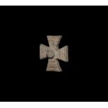 Byzantine Cruciform Stud