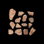 Western Asiatic Cuneiform Tablet Fragments