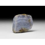 Natural History - Blue Lace Agate Mineral Specimen