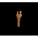 Western Asiatic Syro-Hittite Double-Headed Idol