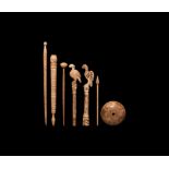 Western Asiatic Bone Pin Collection