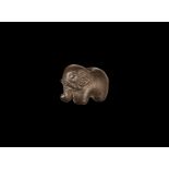 Western Asiatic Haematite Elephant Amulet