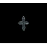 Byzantine Reliquary Cross Pendant Plate