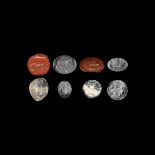 Western Asiatic Sassanian Stamp Seal Collection