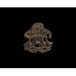 Tudor Period Rose Retainer Badge