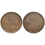 Australia - Mule W J Taylor Token Penny