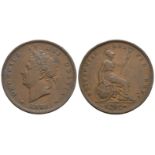 George IV - 1826 - Penny