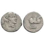 Q. Titius - Pegasus Denarius