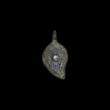 Islamic Gilt Silver Pendant