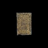 Medieval Gilt Openwork Belt Mount