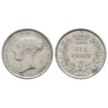 Victoria - 1842 - Sixpence