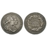 George III - 1790 - Silver Patrons of Virtue Medalet