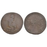 18th Century - Middlesex / Slavery - Token Halfpenny