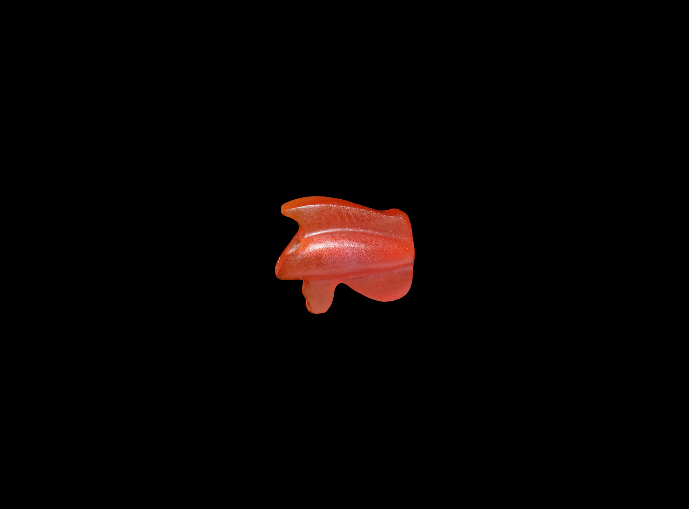 Egyptian Carnelian Wedjat Eye Amulet